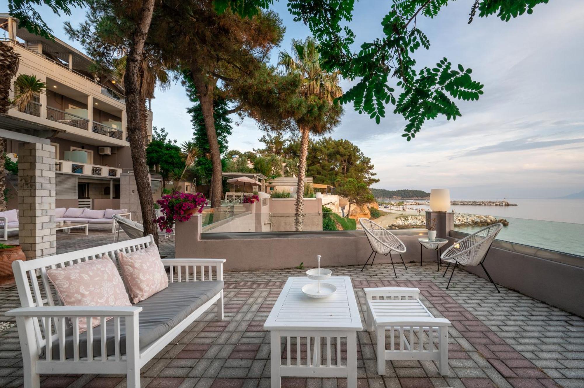 Apartmán Ktima Papaoikonomou Potos Exteriér fotografie